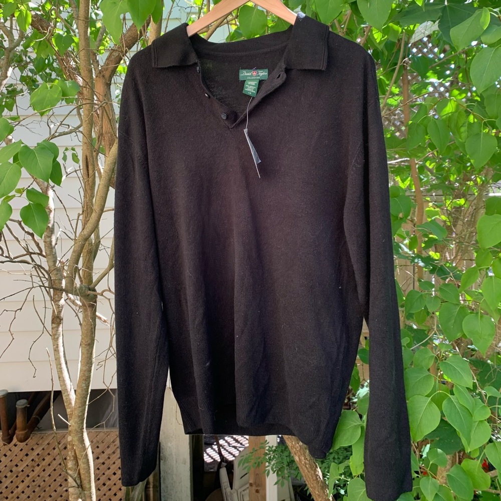 David Taylor long Sleeve, collared shirt with buttons